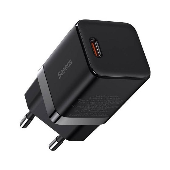 Baseus CCGN010101 GaN3 Fast Nabíječka USB-C 30W Black