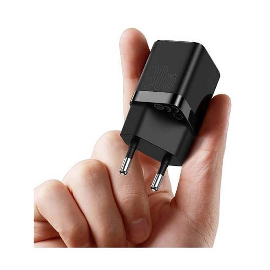 Baseus CCGN010101 GaN3 Fast Nabíječka USB-C 30W Black