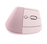 Logitech Lift Vertical Ergonomic Mouse - ROSE - 2.4GHZ/BT