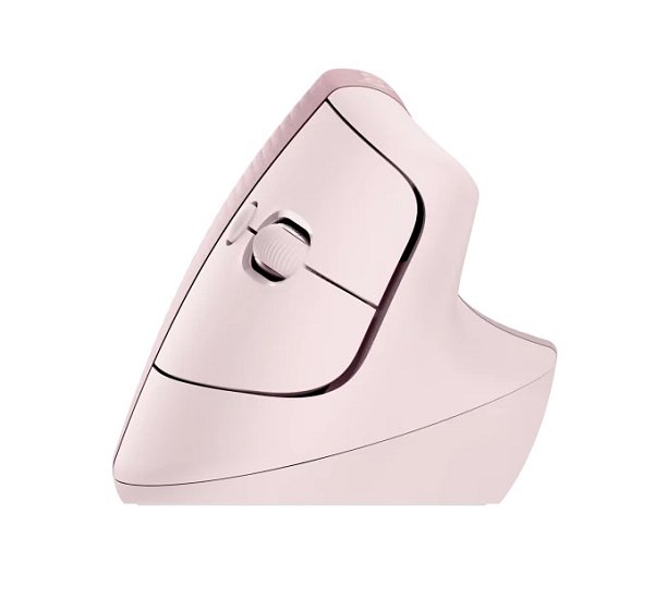 Logitech Lift Vertical Ergonomic Mouse - ROSE - 2.4GHZ/BT