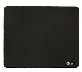 Podložka pod myš C-TECH MP-03BK, textilní, 220x180mm, černá