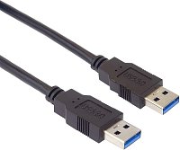 PremiumCord Kabel USB 3.0 Super-speed 5Gbps A-A, 9pin, 1m