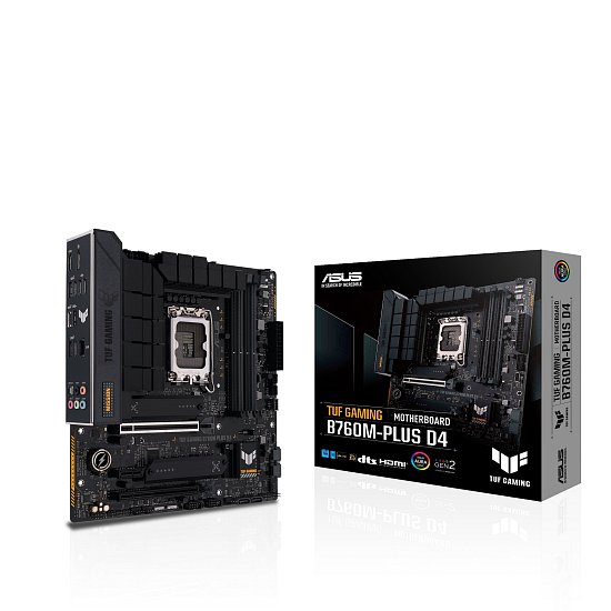 ASUS TUF GAMING B760M-PLUS D4/LGA 1700/mATX