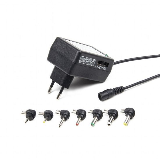 GEMBIRD Universal AC-DC adapter, 24 W