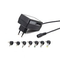 GEMBIRD Universal AC-DC adapter, 12 W