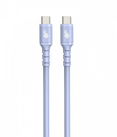 TB USB-C kabel fialový 100W 1m