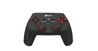 Gamepad C-TECH Khort pro PC/PS3/Android, 2x analog, X-input, vibrační, bezdrátový, USB
