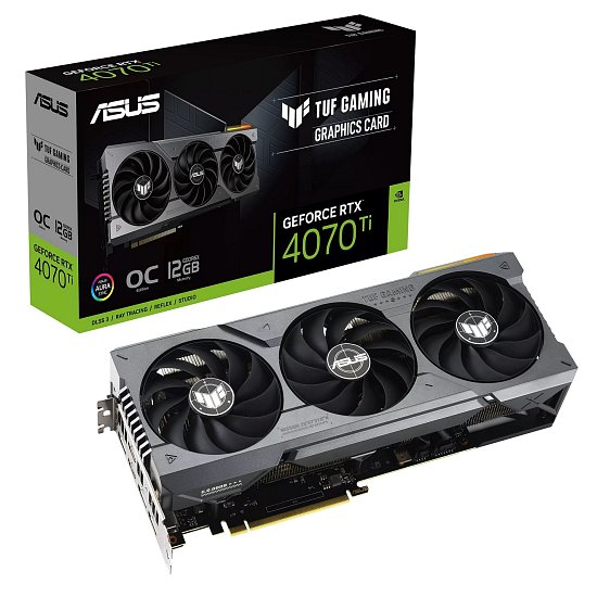 ASUS TUF RTX 4070 Ti/Gaming/OC/12GB/GDDR6x