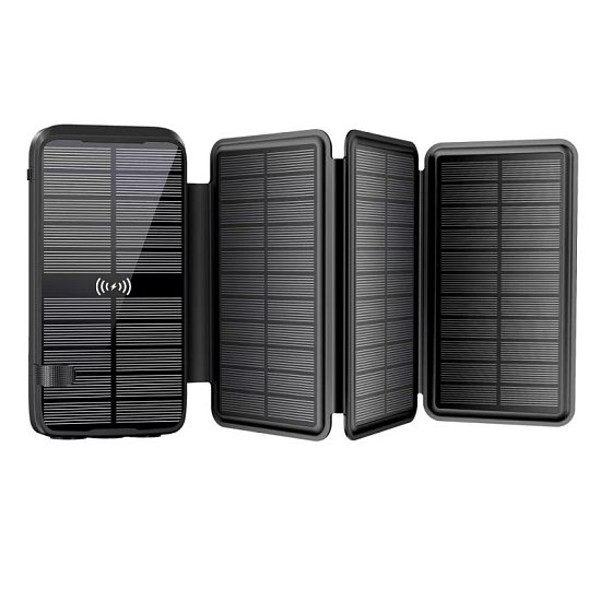 Wodasport - SOLARWINGS OUTDOOR ADVENTURE, T16P4, 16000 MAH, 4x SOLAR PANEL 1,2AH, Solarní powerbanka