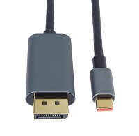 PremiumCord kabel USB-C na DisplayPort DP1.4 8K@60Hz a 4k@120Hz 2m