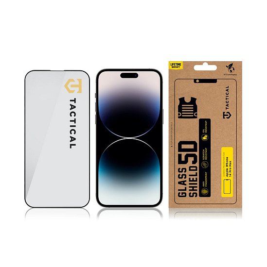 Tactical Glass 5D Apple iPhone 14 Pro Black