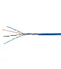 Kabel U/UTP Cat5e AWG24 PVC Eca modrý 305m