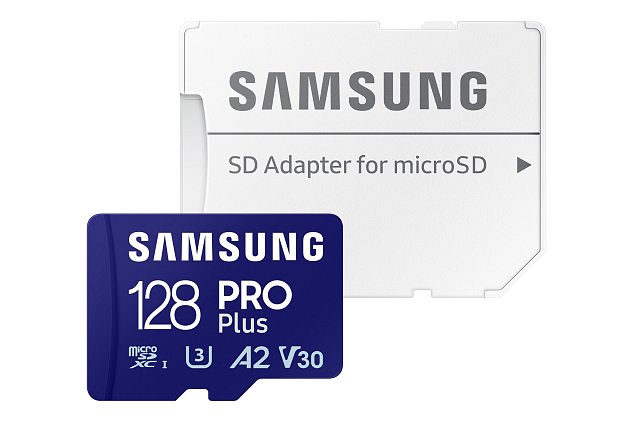 Samsung micro SDXC 128GB PRO Plus + SD adaptér