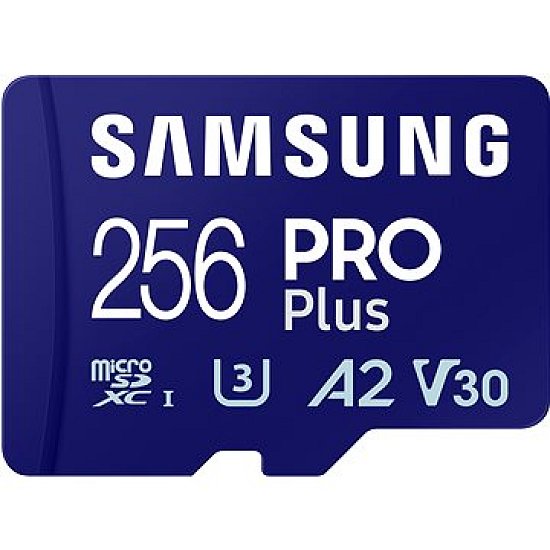 Samsung micro SDXC 256GB PRO Plus + SD adaptér