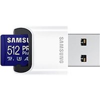 Samsung micro SDXC 512GB PRO Plus + USB adaptér