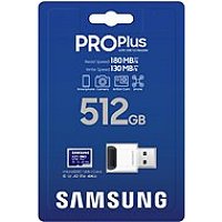 Samsung micro SDXC 512GB PRO Plus + USB adaptér