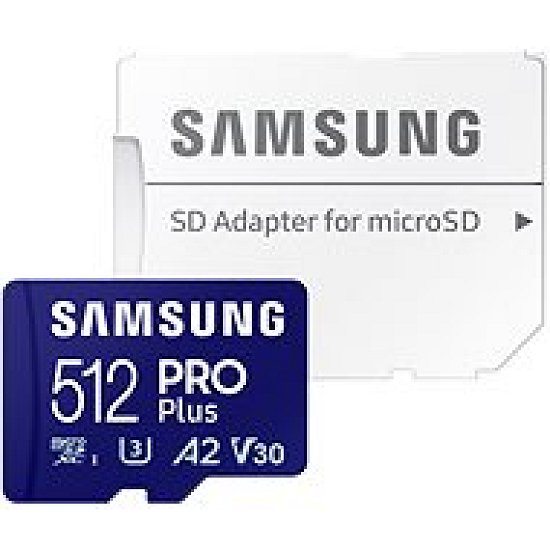 Samsung micro SDXC 512GB PRO Plus + SD adaptér