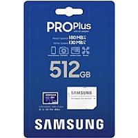 Samsung micro SDXC 512GB PRO Plus + SD adaptér