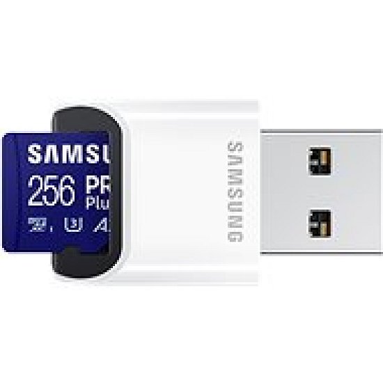 Samsung micro SDXC 256GB PRO Plus + USB adaptér