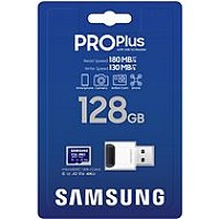 Samsung micro SDXC 128GB PRO Plus + USB adaptér