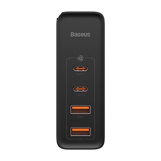 Baseus CCGAN2P-L01 GaN2 Pro Quick Nabíječka 2xUSB + 2xUSB-C 100W Black