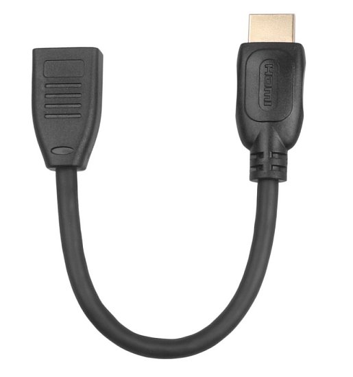 TB Touch HDMI M - HDMI F Adapter, 15 cm., v2.0