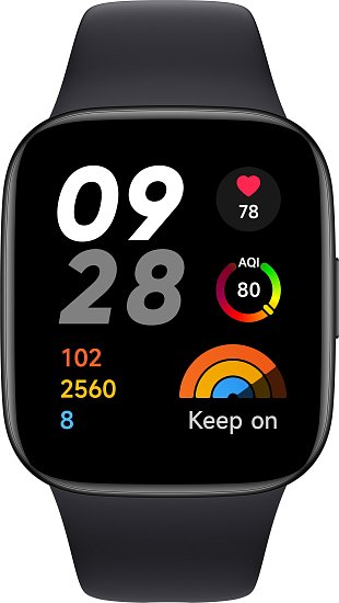 Xiaomi Redmi Watch 3/Black/Sport Band/Black