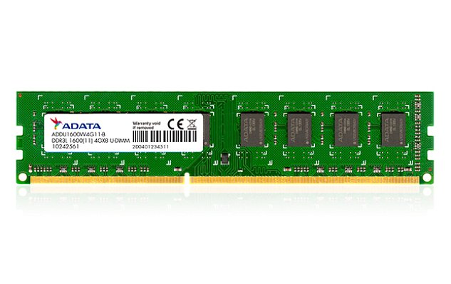 8GB DDR3L-1600MHz ADATA CL11 1,35V