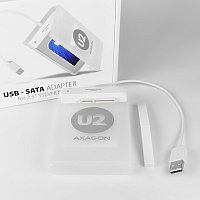 AXAGON ADSA-1S, USB2.0 - SATA HDD/SSD adaptér vč. 2.5