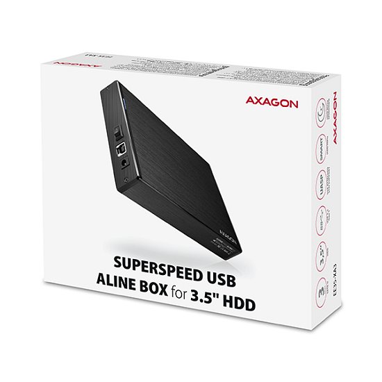 AXAGON EE35-XA3, USB 3.2 Gen 1 - SATA, 3.5