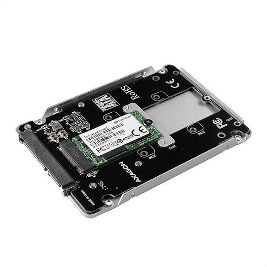 AXAGON RSS-M2SD, SATA - M.2 SATA SSD, interní 2.5