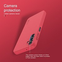 Nillkin Super Frosted Zadní Kryt pro Samsung Galaxy A14 4G Bright Red