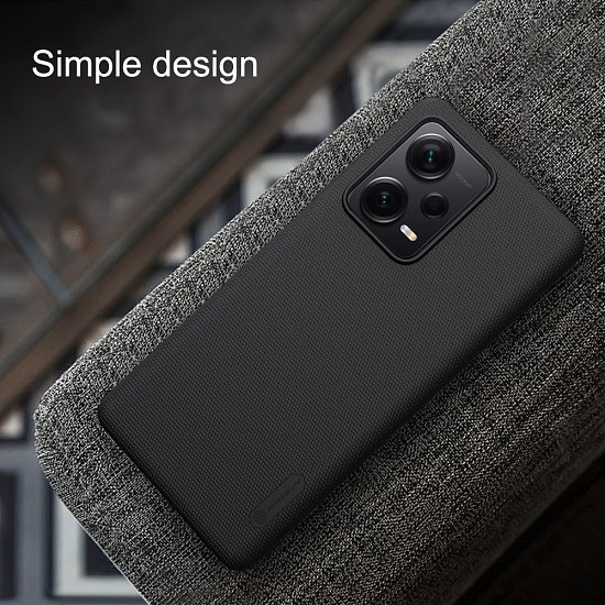 Nillkin Super Frosted Zadní Kryt pro Xiaomi Redmi Note 12 Pro+ 5G Black