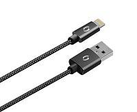 Chytrá síťová nabíječka ALIGATOR 3.4A, 2xUSB, smart IC, černá, kabel pro iPhone/iPad 2A Chytrá síťová nabíječka ALIGATOR 3.4A, 2xUSB, smart IC, černá, kabel pro iPhone/iPad 2A