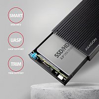 AXAGON EE25-GTR, USB-C 10Gbps - SATA 6G 2.5