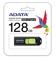 128GB ADATA UC300 USB 3.2 černá/zelená