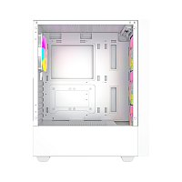 Gembird Midi Tower Fornax 4000 AGRB bílá