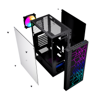 Gembird Midi Tower Fornax 2500 RGB