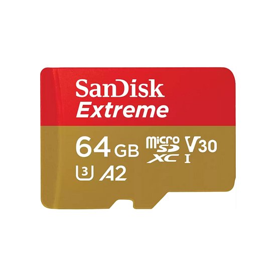 SanDisk Extreme microSDXC 64GB 170MB/s + adaptér