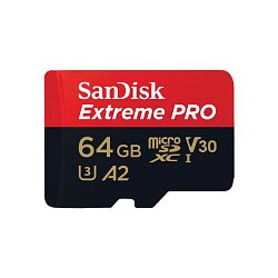 SanDisk Extreme PRO microSDXC 64GB 200MB/s + ada.