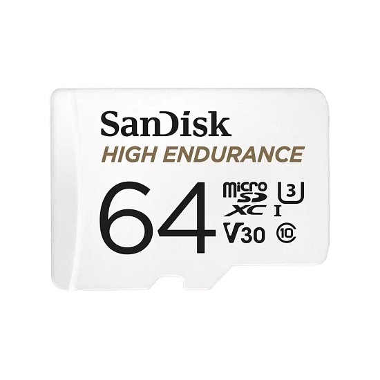 SanDisk High Endurance microSDXC 64GB + adaptér