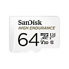 SanDisk High Endurance microSDXC 64GB + adaptér