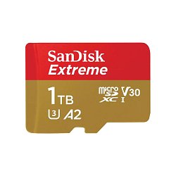 SanDisk Extreme microSDXC 1TB 190MB/s + adaptér