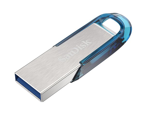 SanDisk Ultra Flair 64GB USB 3.0 tropická modrá