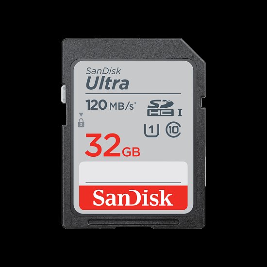 SanDisk Ultra SDHC 32GB 120MB/s Class10 UHS-I