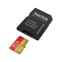 SanDisk Extreme microSDXC 64GB 170MB/s + adaptér