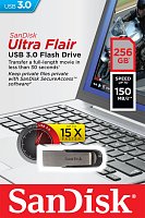 SanDisk Ultra Flair 256GB USB 3.0 černá