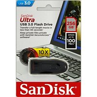 SanDisk Ultra USB 256GB USB 3.0 černá