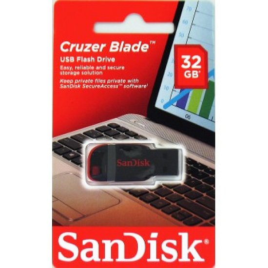 SanDisk Cruzer Blade 32GB USB 2.0 černá