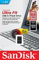 SanDisk Ultra Fit 64GB USB 3.1 černá